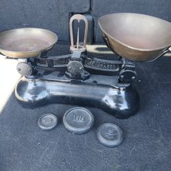 Cast Iron Kitchen Scale
