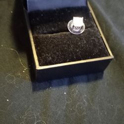 1 EARRING SQUARE SHAPED DIAMOND DIAMONESSE EARRING