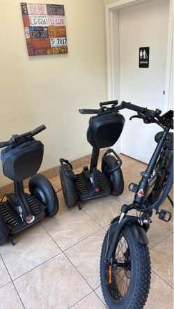 Segway and E bike