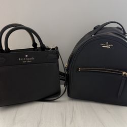 Kate Spade Mini Backpack And Purse 