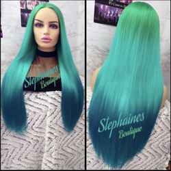 Human Hair Blended Lace Front Wig 💕