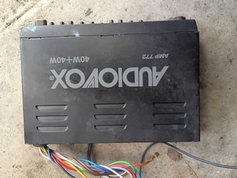 Audiovox equalizer