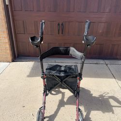 Upright Rollator Walker 