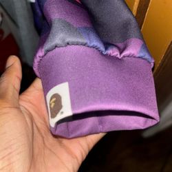 Bape purple and blue.