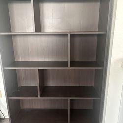 Dark Wood Bookshelf