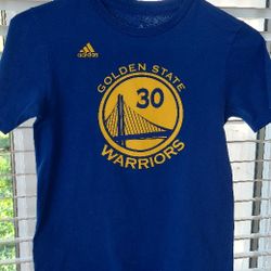 REDUCED TO $2.00!  STEPHEN CURRY #30 ! BOYS T-SHIRT SZ 10 MED.