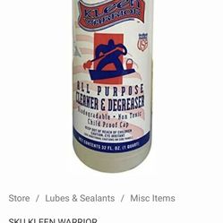 Kleen Warriors All Purpose Cleaner and Degreaser 32 oz- NEW - 25 available