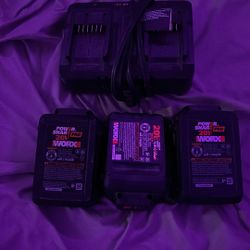 20 V Batteries Power Shar Pro
