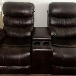 2 Recliners Couches