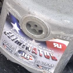 Eliminator Vacuum Pomp