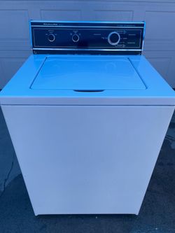 White kitchenaide/whirlpool washer