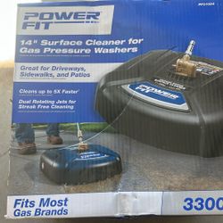 Power fit 14” Surface Cleaner
