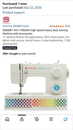 Singer 4411 Prisma