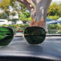 Hexagonal Rayban Sunglasses