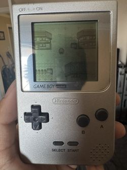 Gameboy Pocket Silver