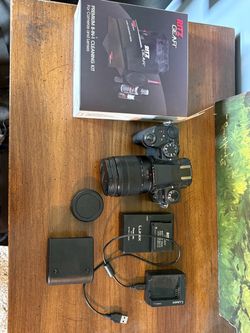Panasonic Lumix Mirrorless Camera with Lens Cleaner