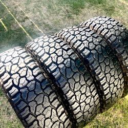 Like New 2025 37X11.5R20 Falken Wildpeak R/T01 10 Ply Load E 90% Tread
