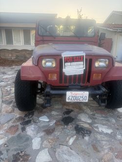 1988 Jeep Wrangler 4 cylinder