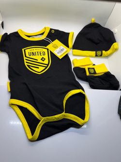 New Mexico United Infant 3-Piece Set, Size 3-6M