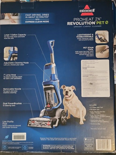 Bissell ProHeat 2X Revolution Pet Carpet Cleaner