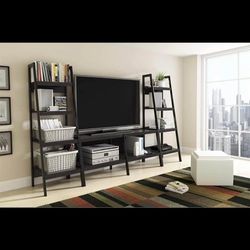 Ladder Bookcase - 4 Tiers