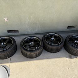 Volk Racing TE37SL Double Pressed Black 18x10 +40