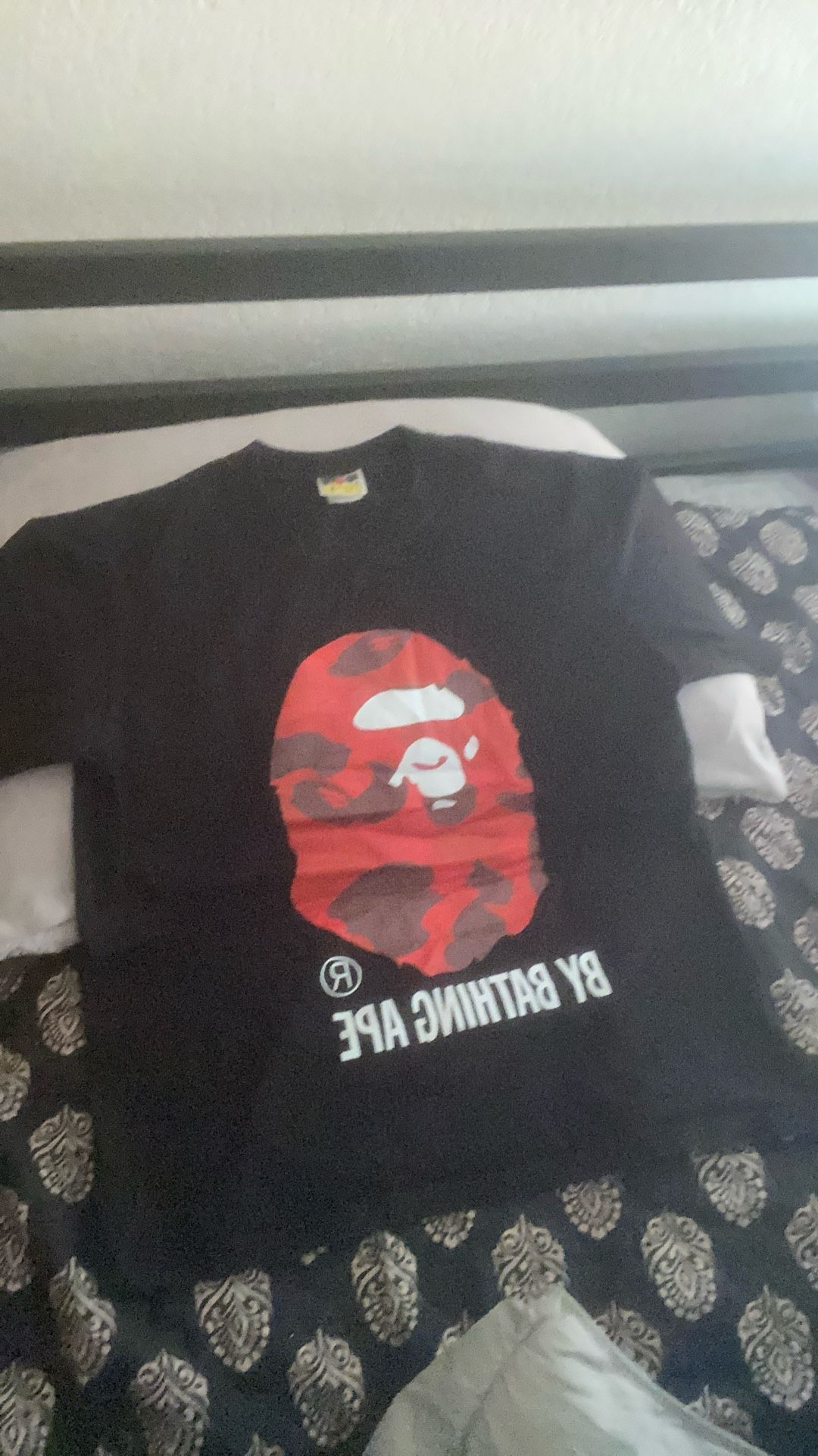 bape shirt size small