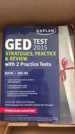 2015 GED practice book