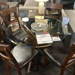 Glass Dining Set