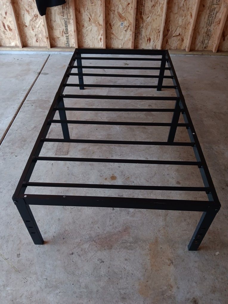 Twin metal bed frame