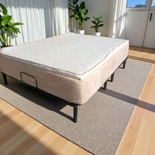 Electric Metal Bedframe, Queen