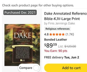 The Dake Annotated Reference Bible