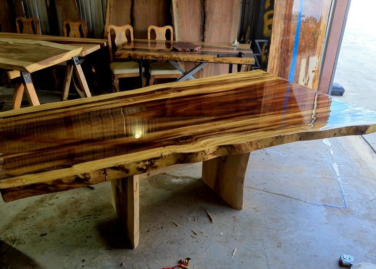 Custom Parota Dining Table