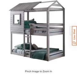 Twin Bunk Bed 