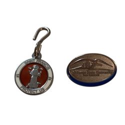 2 Pins - California State University, San Marcos, and the other pin for Saint Francis protect us