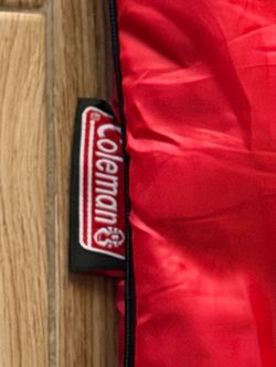 Coleman Red Sleeping Bag