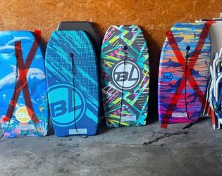 Boogie boards $20 each