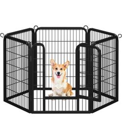 40in x 13ft Decorative Garden Fence Rustproof Folding Fencing Landscape Patio Flower Bed Animal Barrier Border for Dog Outdoor Fences Black