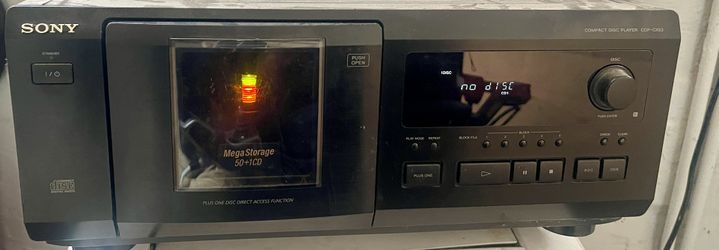 51 disk cd player Sony  
