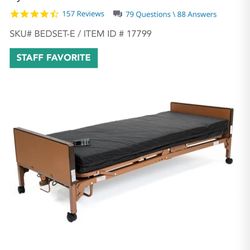 MedPlus FE Full-Electric Bed With Two Mattress 