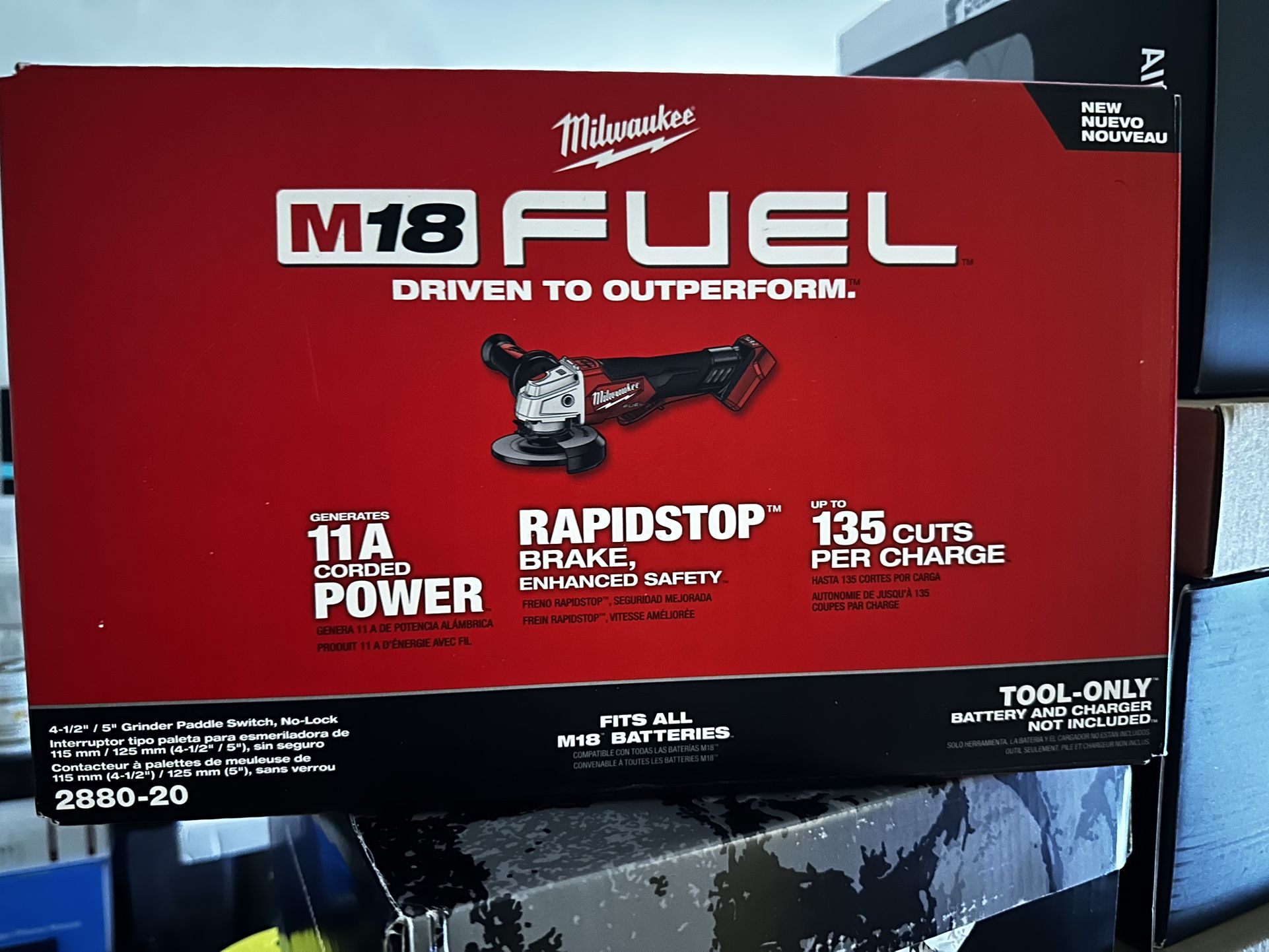 Grinder Fuel Milwaukee