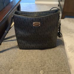 Black Michael Kors Signature Bag 
