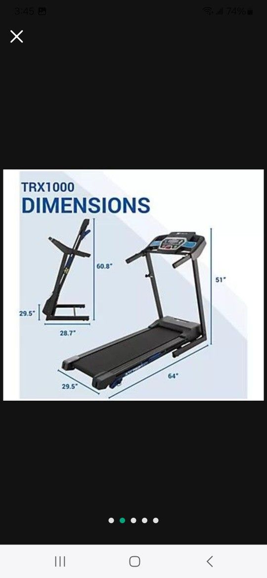 XTERRA TRX1000 Treadmill