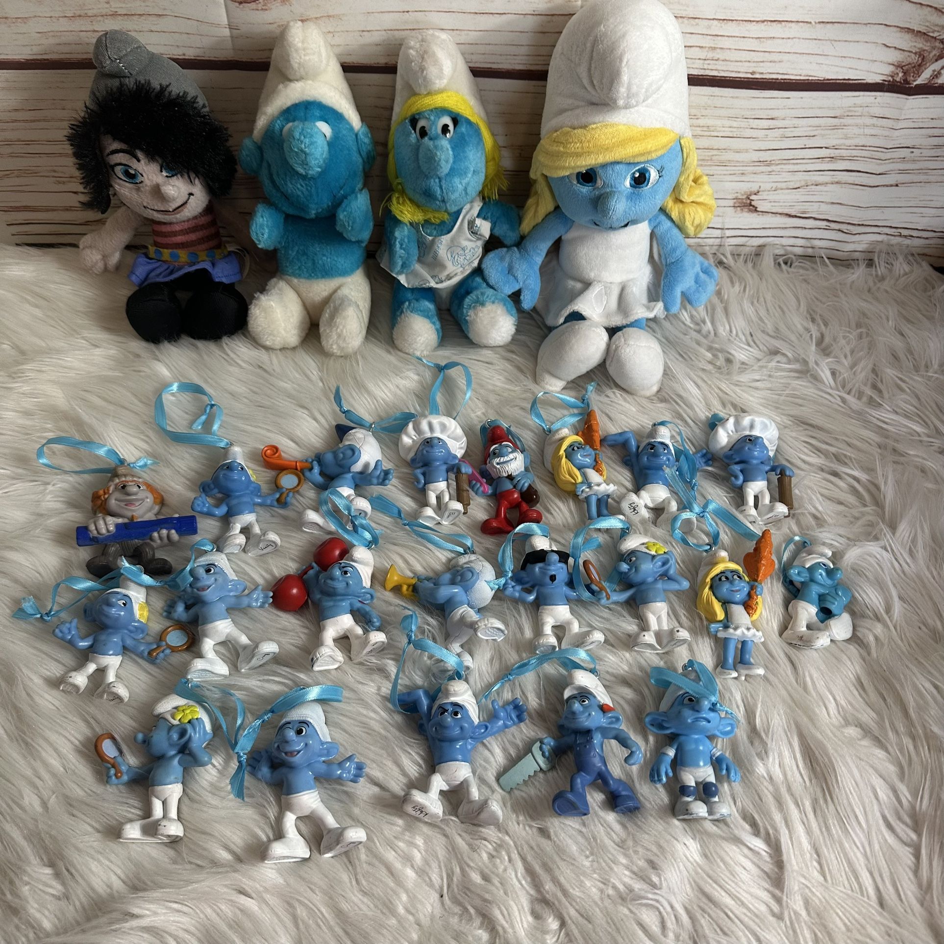 Smurfs christmas ornaments