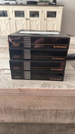 Old Skool Pioneer 6 disc cd changer cartridges 4 available