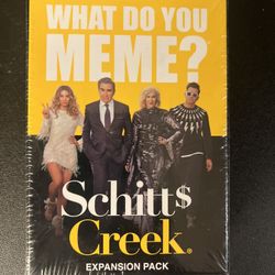 What Do You Meme? Schitts Creek Expansion Pack Card Game New Sealed