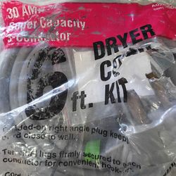 Dryer Cord 6ft - New