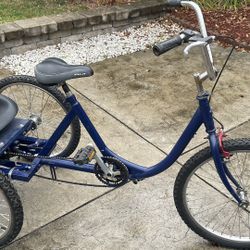 Blue Adult Tricycle