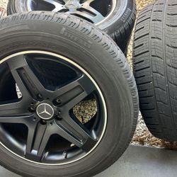 G Wagon AMG Mercedes Wheels 19” OEM Tires