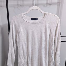 Gray Zara Knit Top 